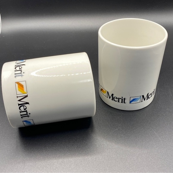 Merit Cigarette Coffee Cup Mug Set Of 2 - Picture 6 of 6